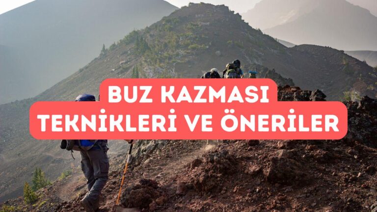 Buz Kazması Kullanımı: Teknikler ve Öneriler